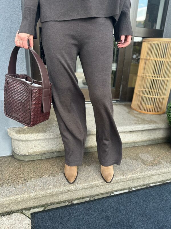 Elly Merino Pant Brown