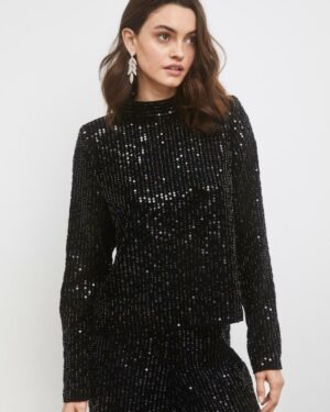 Studio Sequin Top