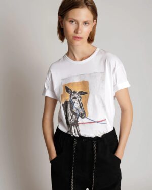 Midi T-Shirt White