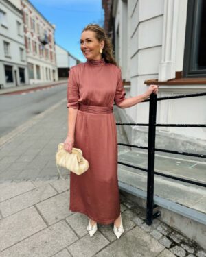Beronia Dress Teracotta