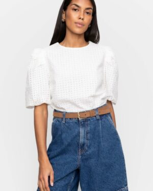 Aulina Blouse White