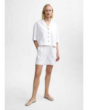 Lolita Linen Shorts White