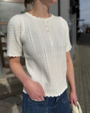 Esmeralda Pullover White