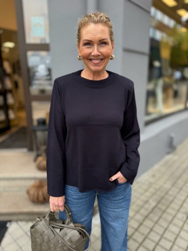Cia Merino Pullover Navy