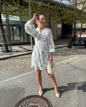 Miller Floral Dream dress Light Blue