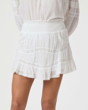 Robby S Voile Skirt White