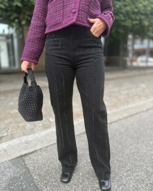 Luca Embellished Jeans Black