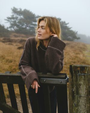 Roeme Knit Stitch Blouse