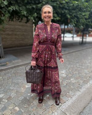 Marisol Dress Wine