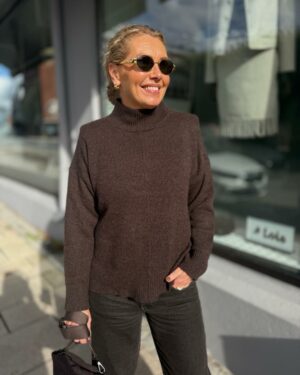 Holly Cashmere Pullover Brown