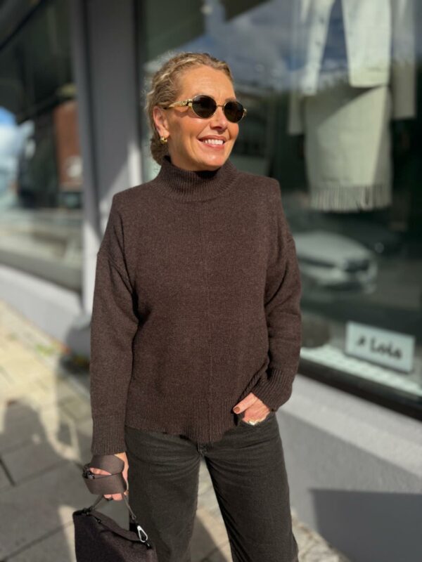Holly Cashmere Pullover Brown