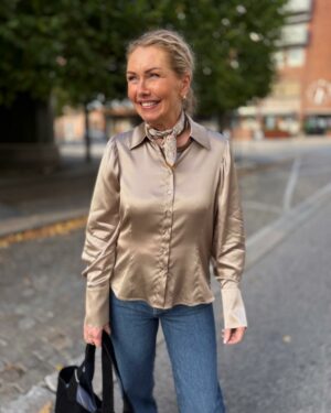 Pixie Blouse Champagne