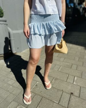 Carin R Skirt Light Blue