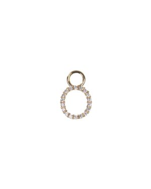 Emilia Letter charm O