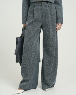 BelmaGZ HW pants Blue Twill Structure