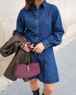 Hanne Denim Dress Dark Blue
