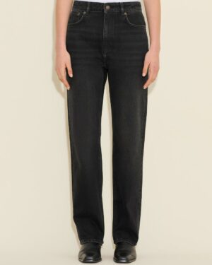 W Regular Jeans Black Washed