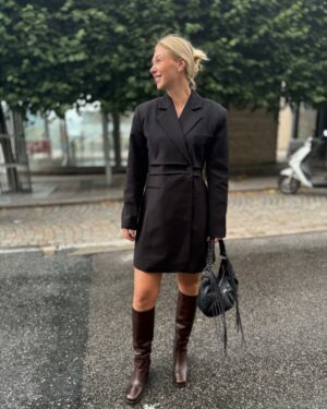 GZpauline blazer dress Black