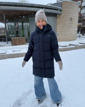 Loen Down Jacket Dk. Navy