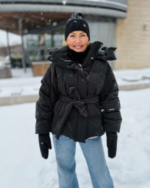 Steilia Brushed Down Jacket