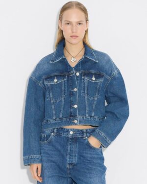 W Cropped Denim Jacket