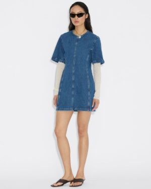Short Denim Dress