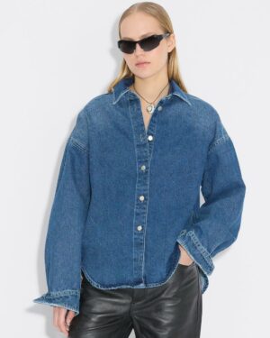 W Relaxed Denim Shirt