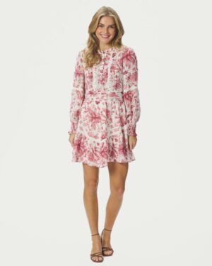 Roberta Flower Print Dress