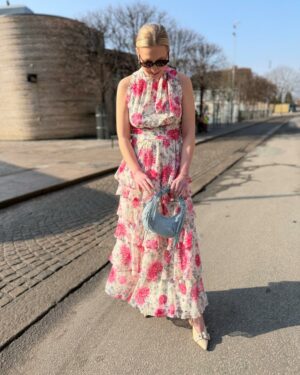 Marli Big Flower Dress