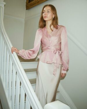 Rista Paisley Drop Blouse