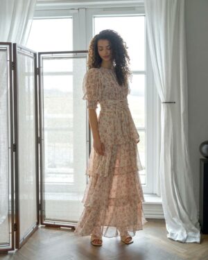 Sable Meadow Printed Dress