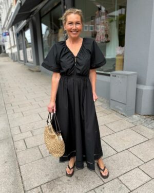 Fiola Poplin Dress