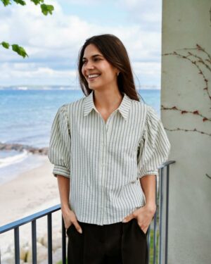 Etta Slim Stripe Shirt