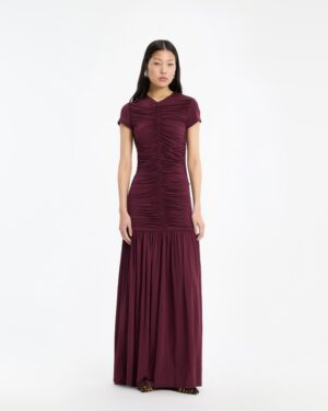 Gathered Maxi Dress