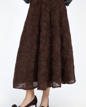 Flower Mesh Sun Skirt