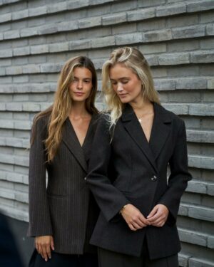 Bowie Herringbone F Blazer