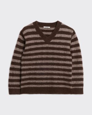Maria Yak V-Neck Sweater