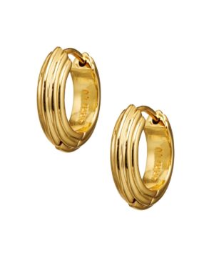 Golden Deco Hoops Petit