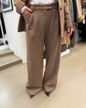 Ava Herringbone Trouser