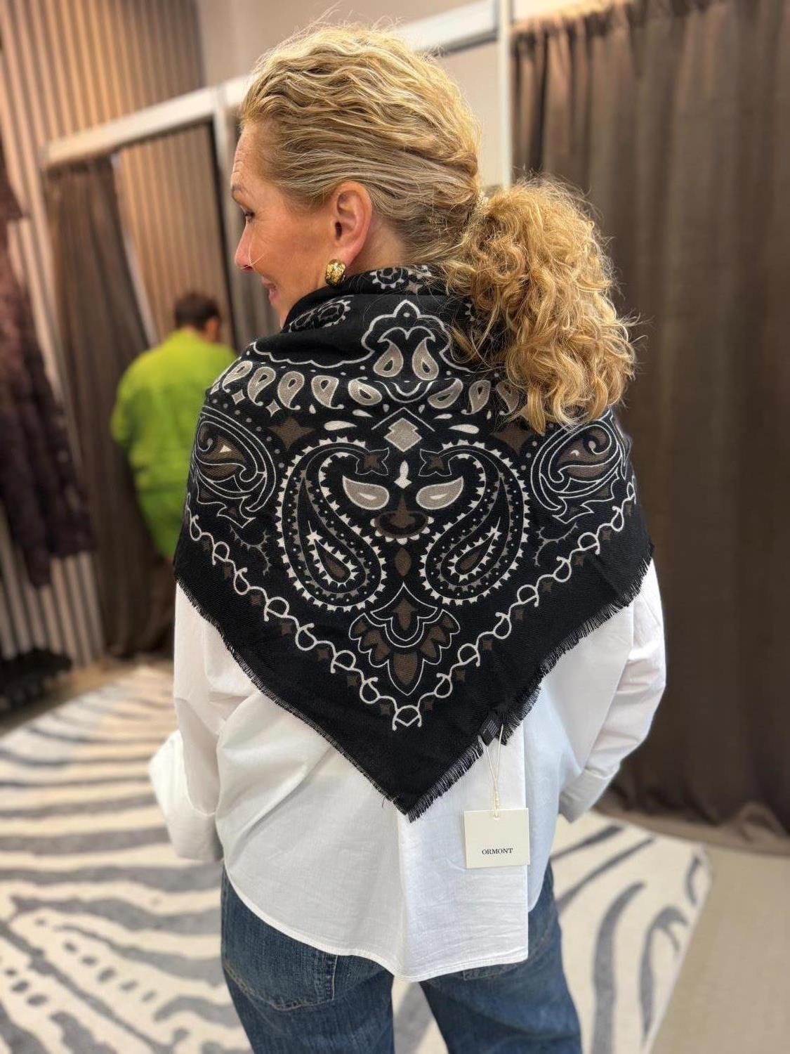 Skjerf Inka Paisley