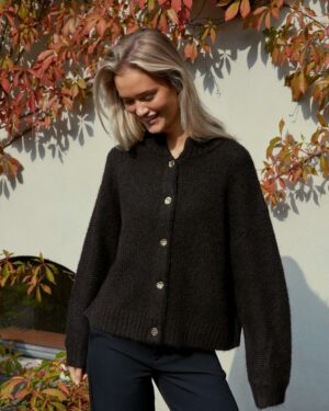 Taura Fluffy Knit Cardigan