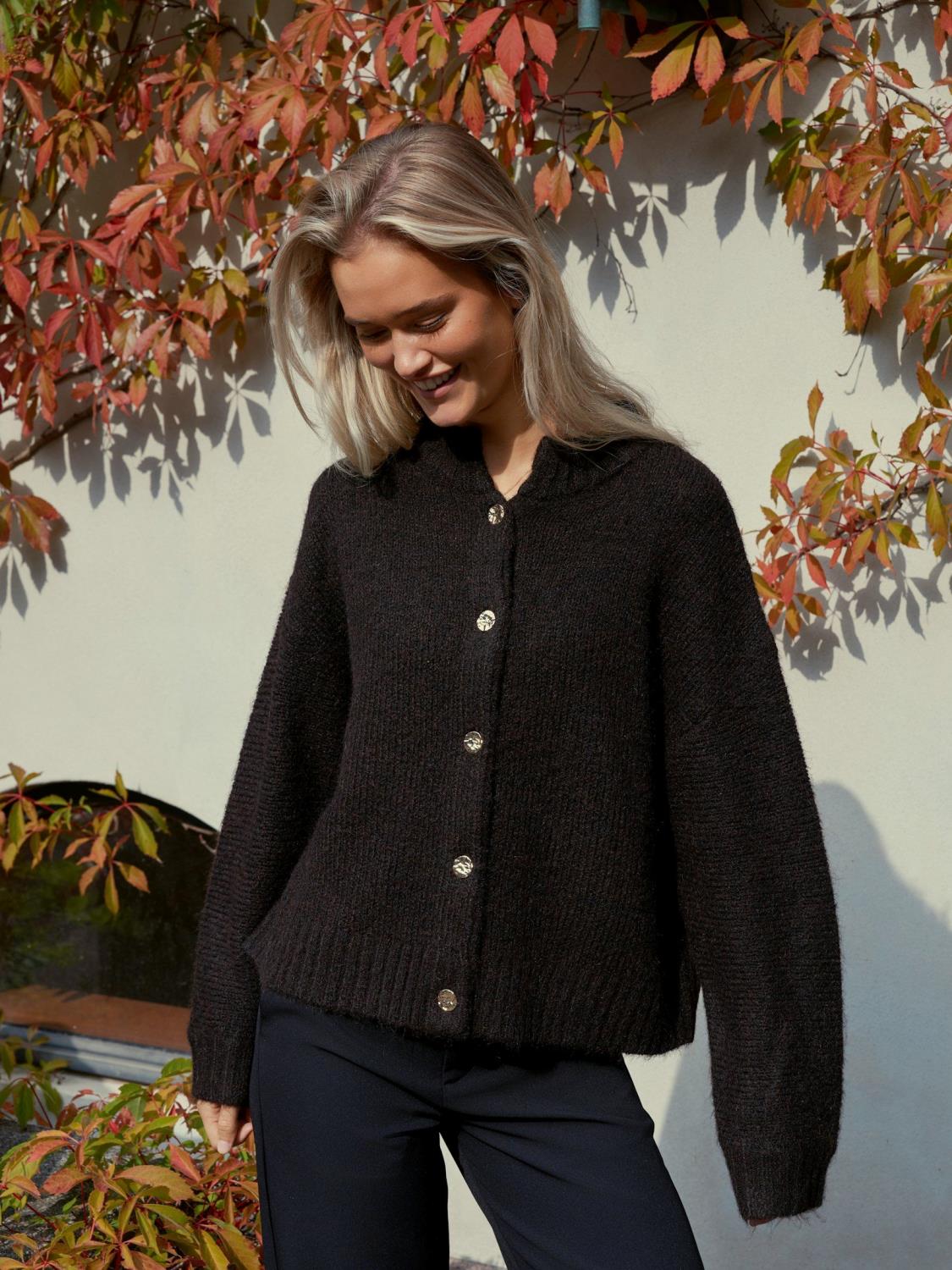 Taura Fluffy Knit Cardigan