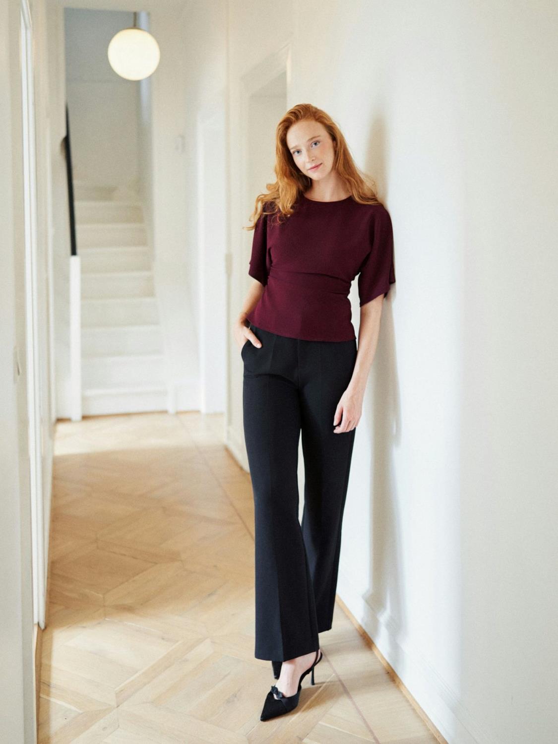 Miriel Drape Blouse