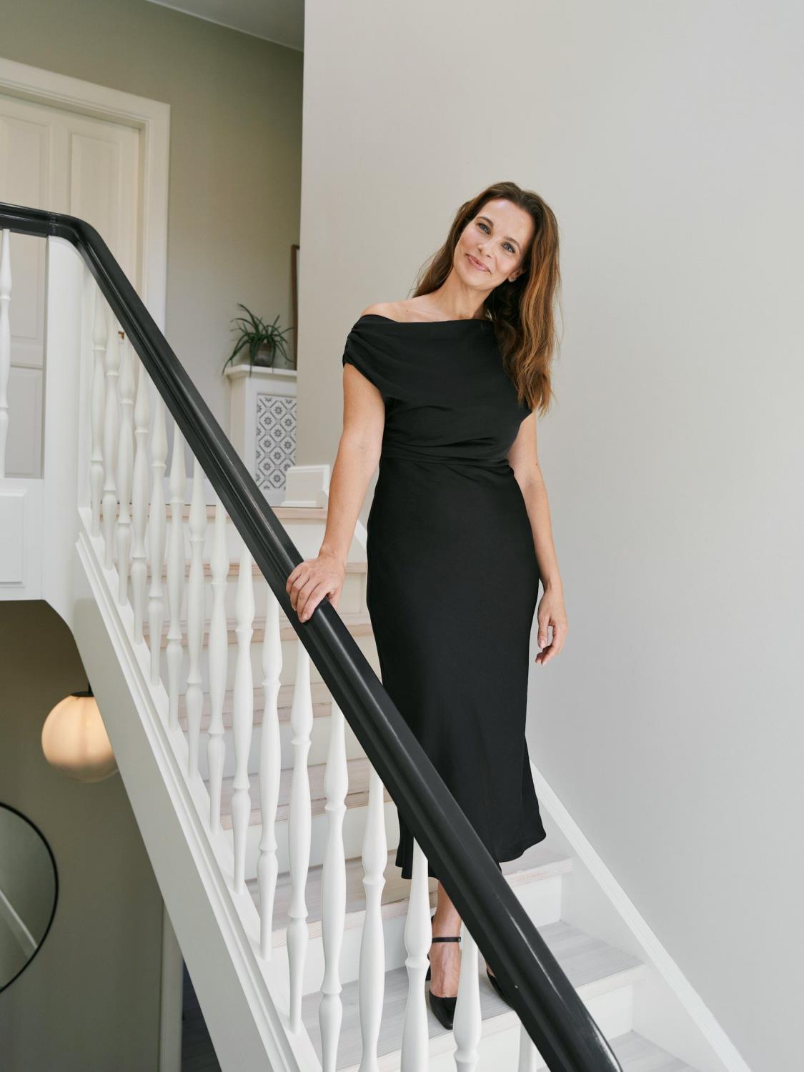 Lilith Heavy Sateen Dress
